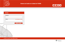 Tablet Screenshot of gestioncalidad.forem.es